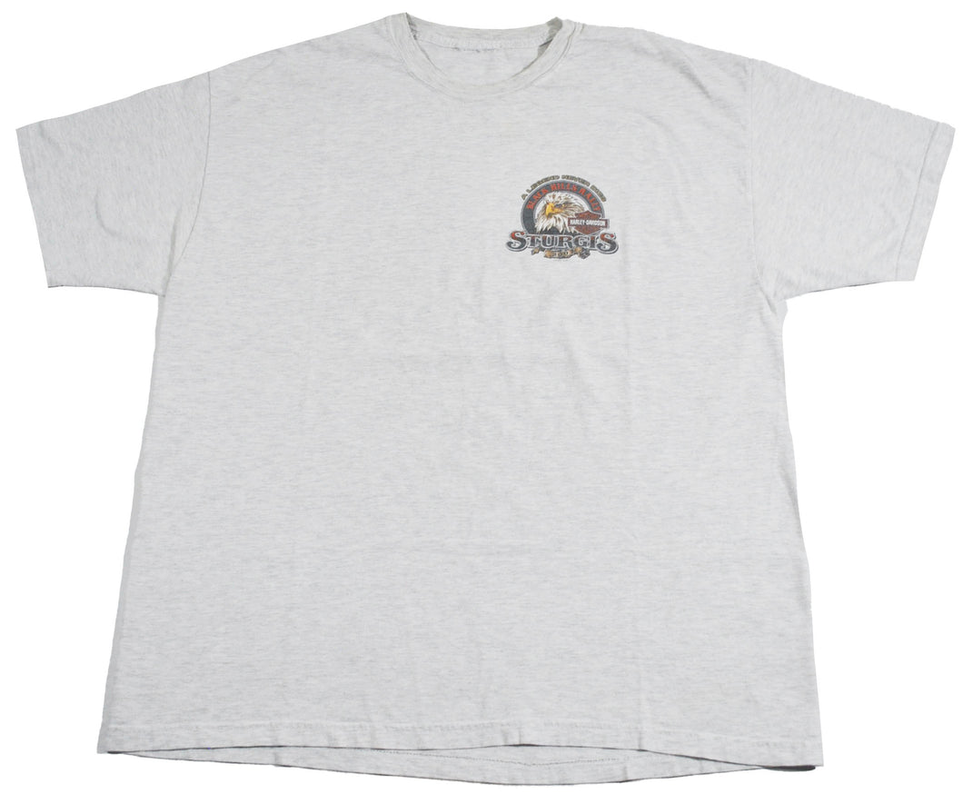 Vintage Harley Davidson Black Hills Sturgis Shirt Size X-Large