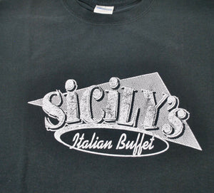 Vintage Sicily's Italian Buffet Shirt Size Large