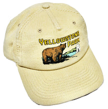Yellowstone National Park Corduroy Snapback