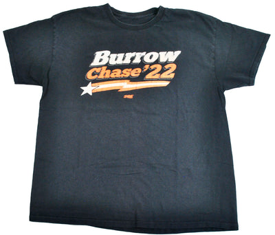 Cincinnati Bengals Joe Burrow Jamar Chase Shirt Size Large