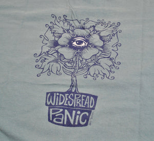 Vintage Widespread Panic Crop Shirt Size Large