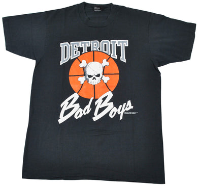 Vintage Detroit Pistons 1989 Bad Boys Shirt Size Large