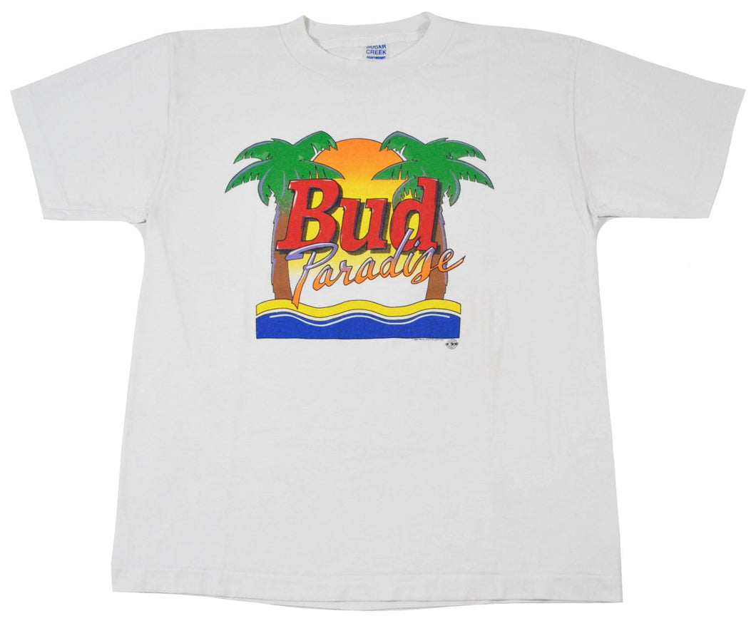 Vintage Budweiser Bud Paradise 1994 Shirt Size Large