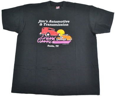 Vintage Jim's Automotive Austin Texas Shirt Size X-Large