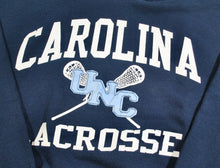 Vintage North Carolina Tar Heels Lacrosse Sweatshirt Size Small