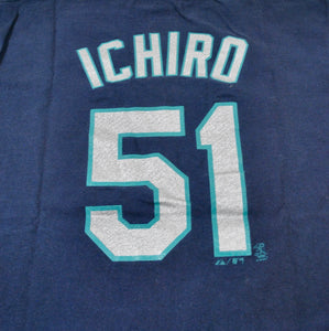 Seattle Mariners Ichiro Shirt Size Youth Large