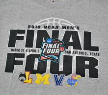 Final Four 2018 Michigan Kansas Villanova Loyola Shirt Size Medium