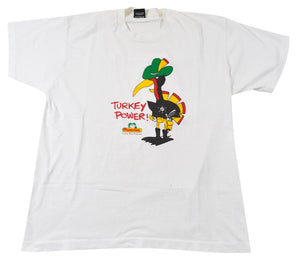 Vintage Turkey Power Shirt Size X-Large