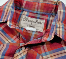 Vintage Wrangler Button Shirt Size Large