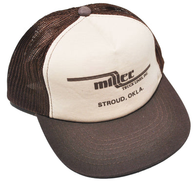 Vintage Miller Truck Lines Oklahoma Snapback