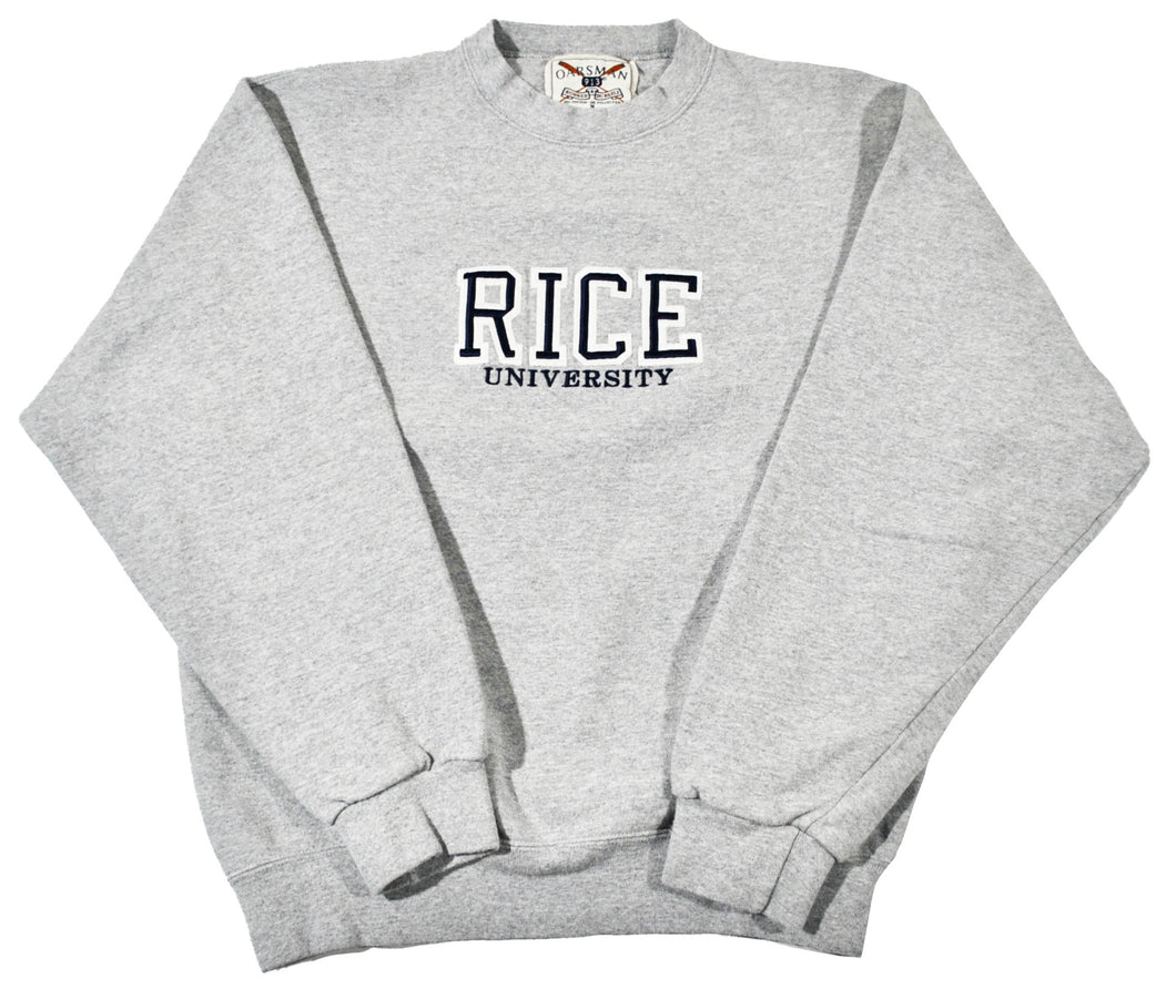 Vintage Rice Owls Sweatshirt Size Medium