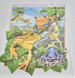 Vintage Frogs Friends in High Places Shirt Size X-Large