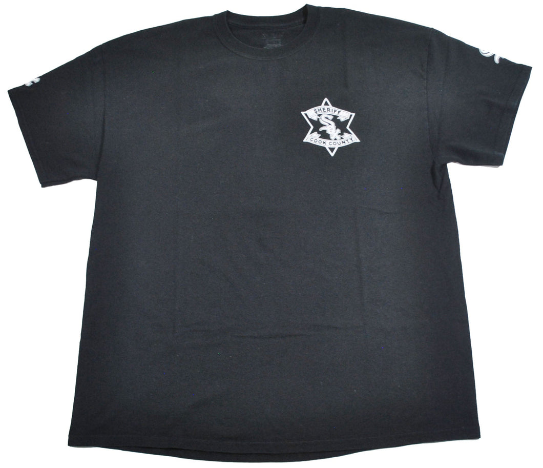 Vintage Chicago White Sox Sheriff Cook County Shirt Size X-Large