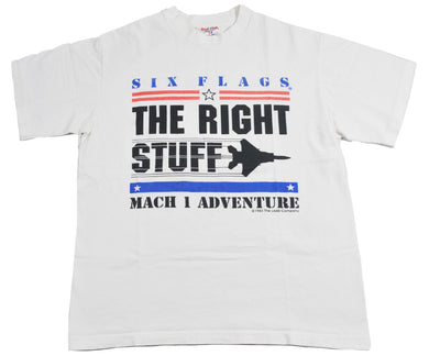 Vintage The Right Stuff Six Flags 1983 Shirt Size Large