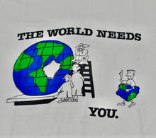 Vintage The World Needs You 1992 Shirt Size Large