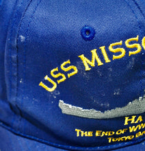 Vintage USS Missouri Military Snapback