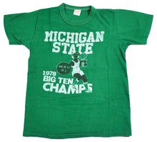 Vintage Michigan State Spartans 1978 Big 10 Champions Shirt Size Medium