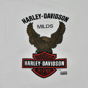 Vintage Harley Davison 80s Custom Blend Milds Tobacco Sweatshirt Size Large