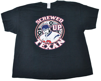 Vintage DJ Screw King Screw Screwed Up Texan Shirt Size 3X-Large