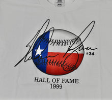 Vintage Nolan Ryan 1999 Hall of Fame Shirt Size Large