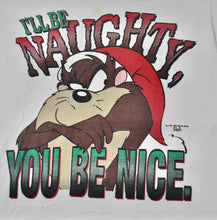 Vintage Taz 1995 Christmas Shirt Size X-Large