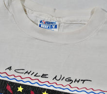 Vintage A Chile Night In Texas 1989 Shirt Size Large