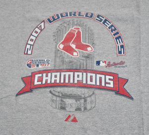 Vintage Boston Red Sox 2007 World Series Shirt Size Large