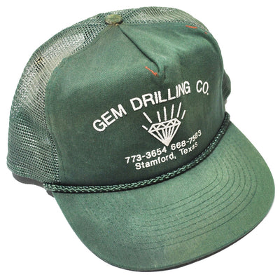 Vintage Gem Drilling Co Texas Snapback