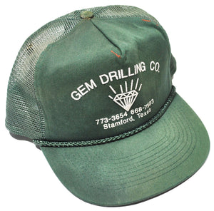 Vintage Gem Drilling Co Texas Snapback