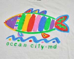 Vintage Ocean City Maryland 1993 Shirt Size Large