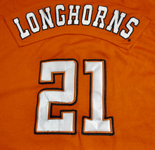 Vintage Texas Longhorns Baseball Jersey Size X-Large