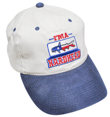 Vintage I'm a Hardhead Fishing Texas Strap Hat
