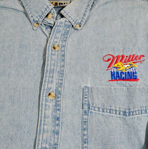 Vintage Miller Racing Shirt Size Large