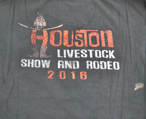 Brett Eldridge Houston Rodeo 2016 Shirt Size X-Large