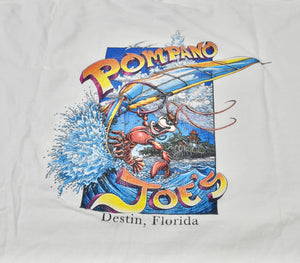 Vintage Pompano Joe's Destin Florida Shirt Size 2X-Large