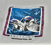 Vintage Protect Our Oceans Dolphins Washington DC Shirt Size Large