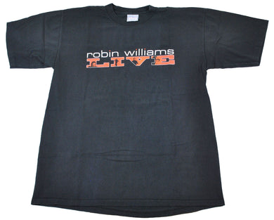 Vintage Robin Williams Live Shirt Size X-Large