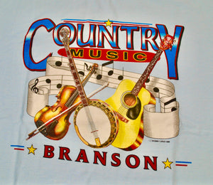 Vintage Country Music Branson 1998 Shirt Size X-Large