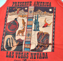 Vintage Las Vegas Nevada Preserve America Tank Size X-Large