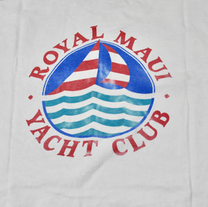 Vintage Royal Maui Yacht Club Shirt Size Medium