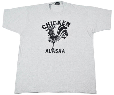 Vintage Alaska Chicken Shirt Size Large