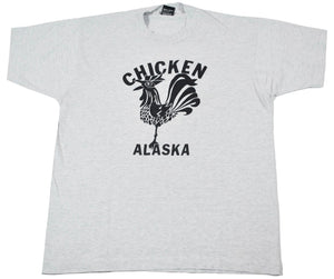 Vintage Alaska Chicken Shirt Size Large