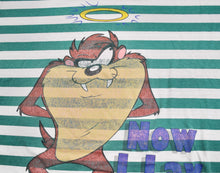 Vintage Taz 1996 Looney Tunes Crop Shirt Size X-Large