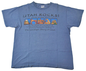 Vintage Utah Rocks Shirt Size Medium