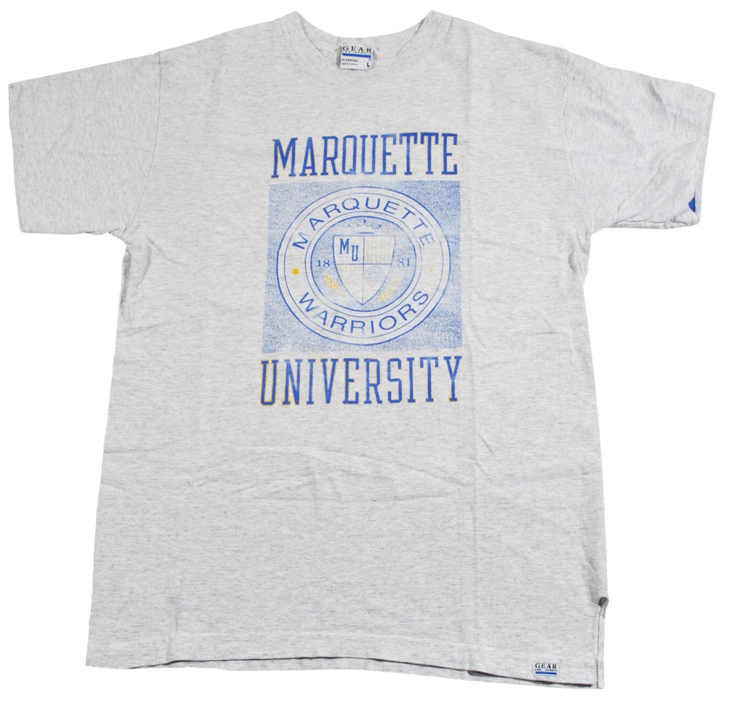 Vintage Marquette Warriors 90s Golden Eagles Shirt Size Large