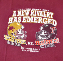 Vintage Texas State Bobcats Texas Tech Football Shirt Size X-Large