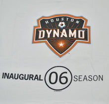 Vintage Houston Dynamo 2006 Inaugural Season Shirt Size Large