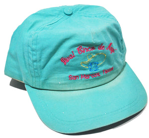 Vintage Cinco De Mayo San Marcos Texas Leather Strap Hat