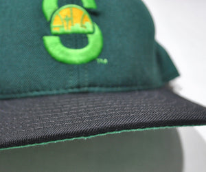 Vintage Seattle Super Sonics Wool New Era Fitted Hat Size 6 7/8