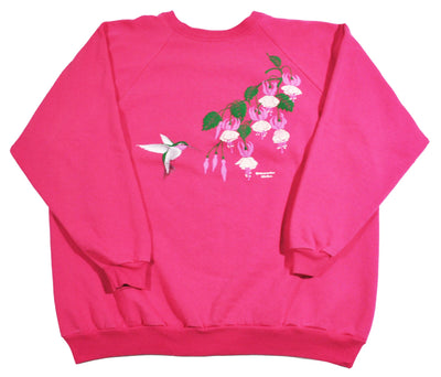 Vintage Flowers Sweatshirt Size X-Large